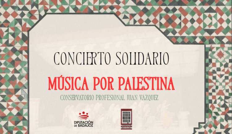 CONSERVATORIO PROFESIONAL DE MÚSICA 'JUAN VÁZQUEZ' - CONCIERTO 'MÚSICA POR PALESTINA'