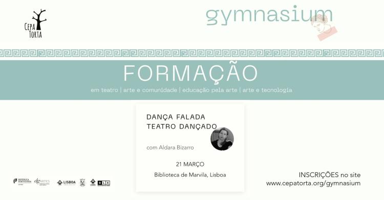 Formação com Aldara Bizarro - 'DANÇA FALADA, TEATRO DANÇADO'