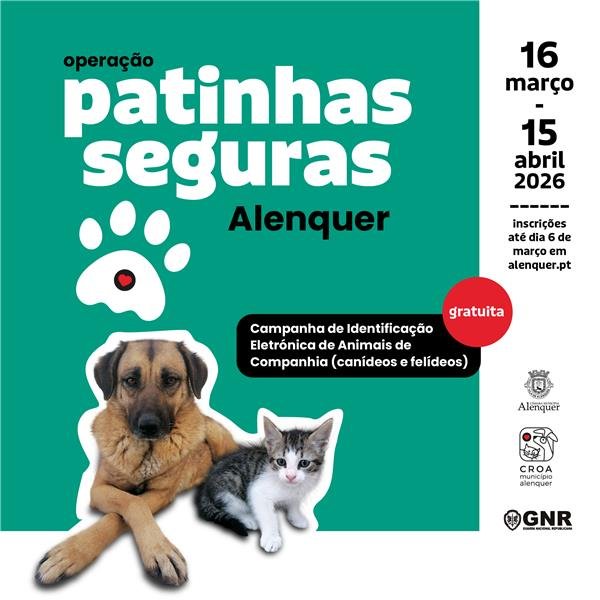 Operação Patinhas Seguras Alenquer