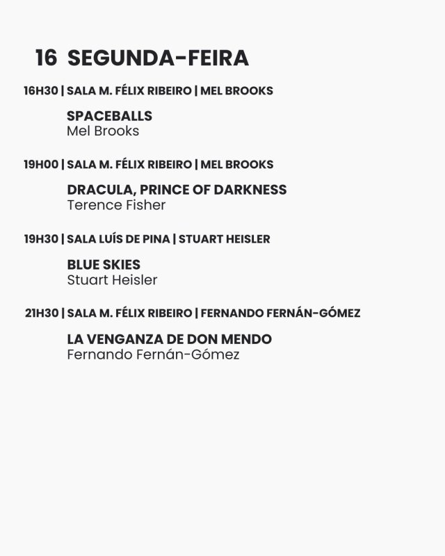 Sessão de Cinema na Sala M. Félix Ribeiro