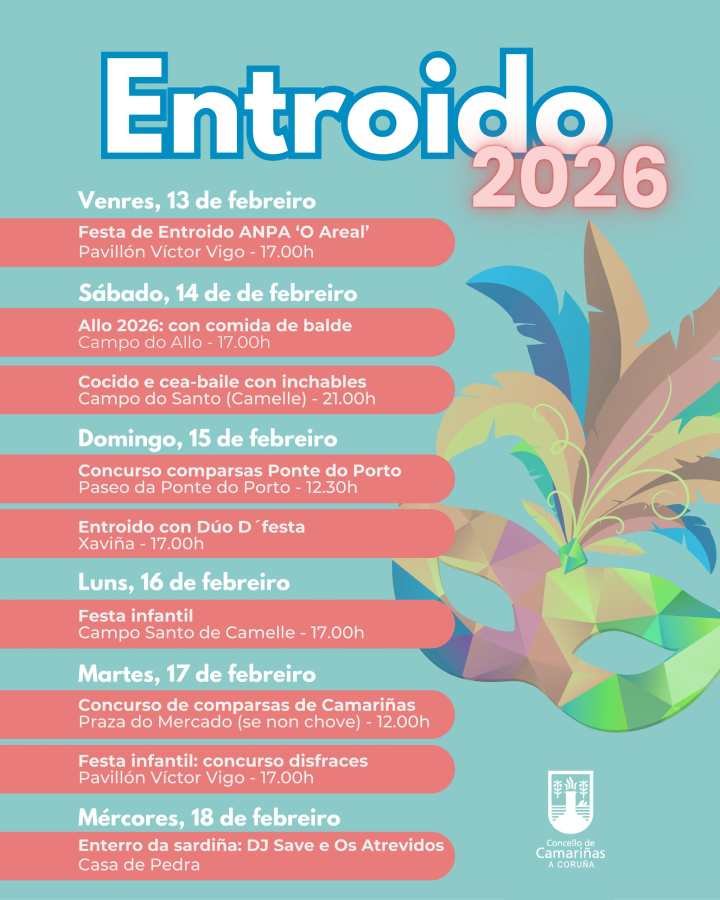 Entroido 2026 en Camariñas