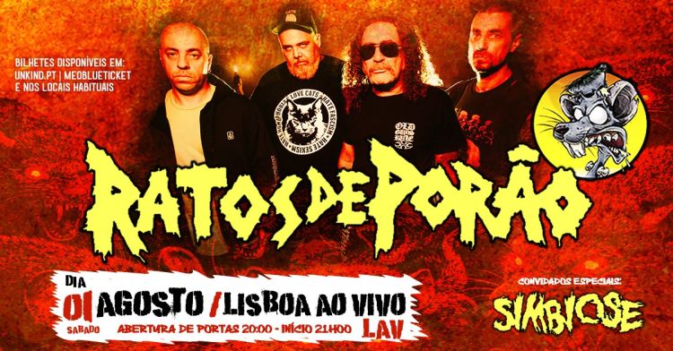 RATOS DE PORÃO - LAV - Lisboa ao Vivo