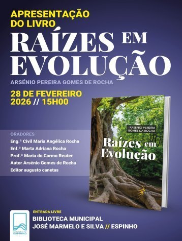 Apresentação do livro 'Raízes em Evolução'