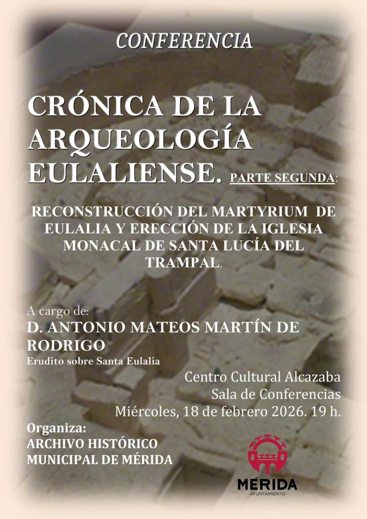 Conferencia: «Crónica de la Arqueología Eulaliense»