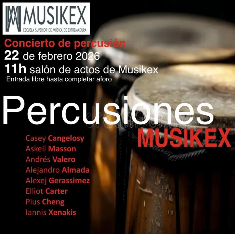 Concierto percusión 
