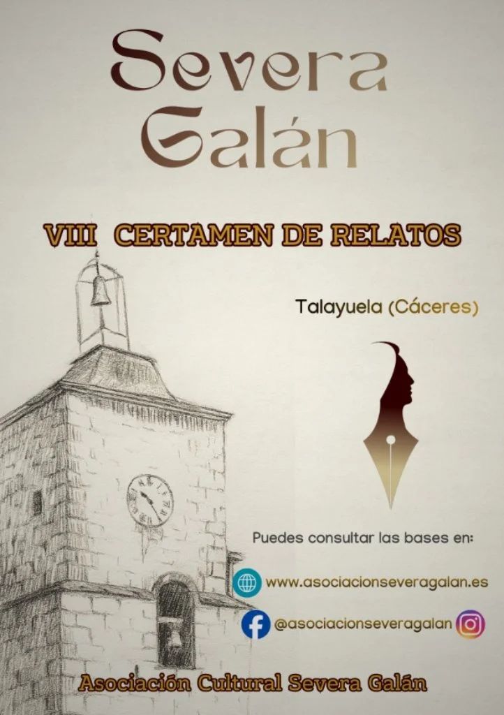 Convocatoria al VIII Certamen de Relatos Cortos Severa Galán en Talayuela 