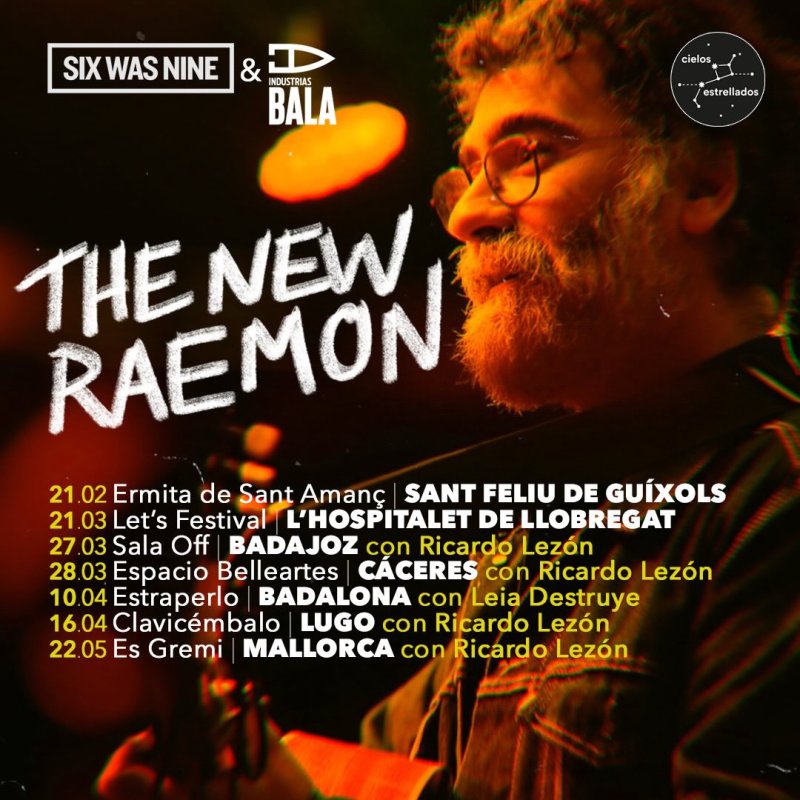 CONCERTO | The New Raemon (con Ricardo Lezón)