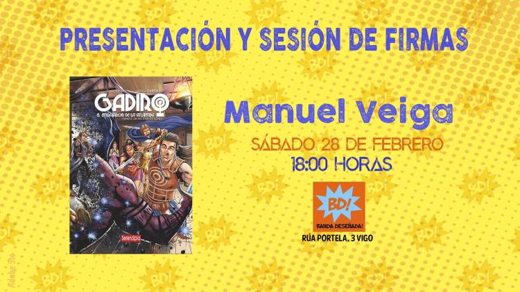 PRESENTACIÓN GADIRO 03 CON MANUEL VEIGA