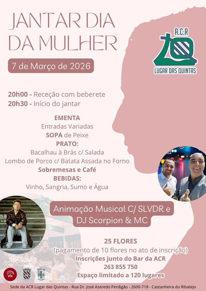 Jantar da Mulher - ACR Lugar das Quintas