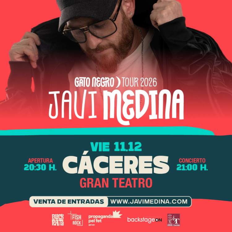 JAVI MEDINA, Gato Negro Tour 2026
