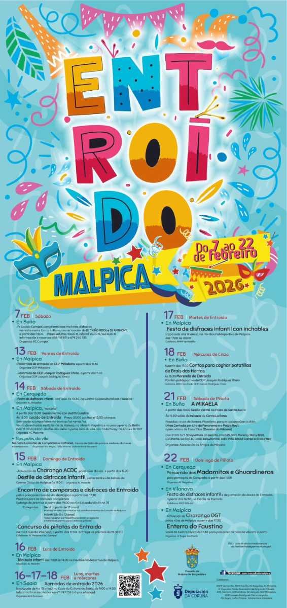 Entroido Malpica 2026