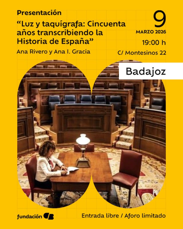 Presentación del libro 'Luz y taquígrafa: Cincuenta años transcribiendo la Historia de España'
