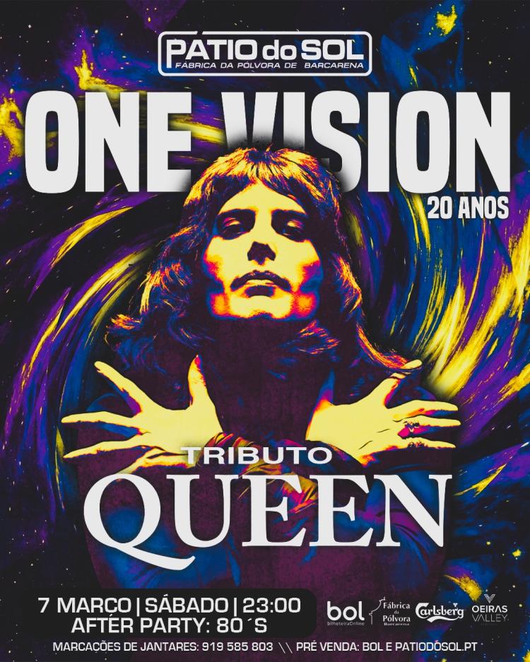 One Vision - Tributo Queen | 20 ANOS | After Party: 80´s