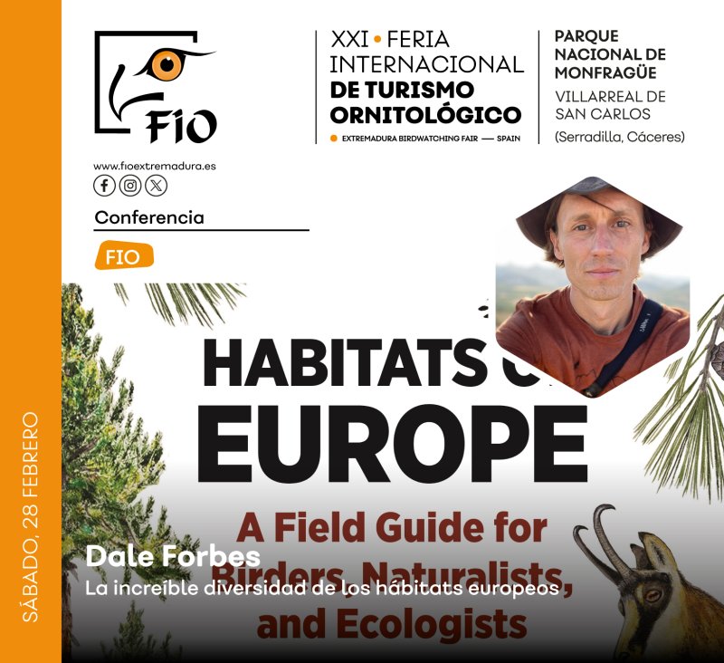 Conferencia ‘La increíble diversidad de los hábitats europeos’, por Dale Forbes