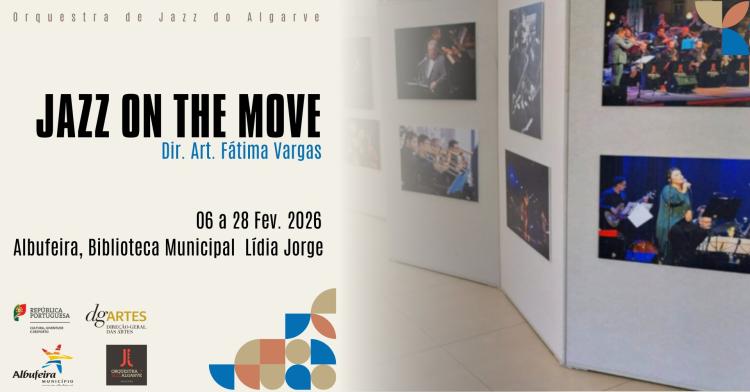 Jazz on The Move | Exposição de Fotografia | Biblioteca Municipal Lídia Jorge | Albufeira