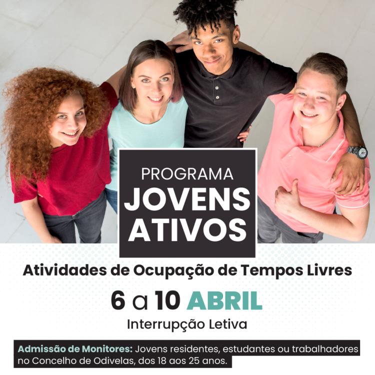 JOVENS ATIVOS - OTL'S | Interrupção letiva da Páscoa 2026
