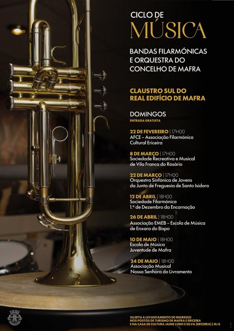 Ciclo de Bandas Filarmónicas e Orquestra do Concelho de Mafra