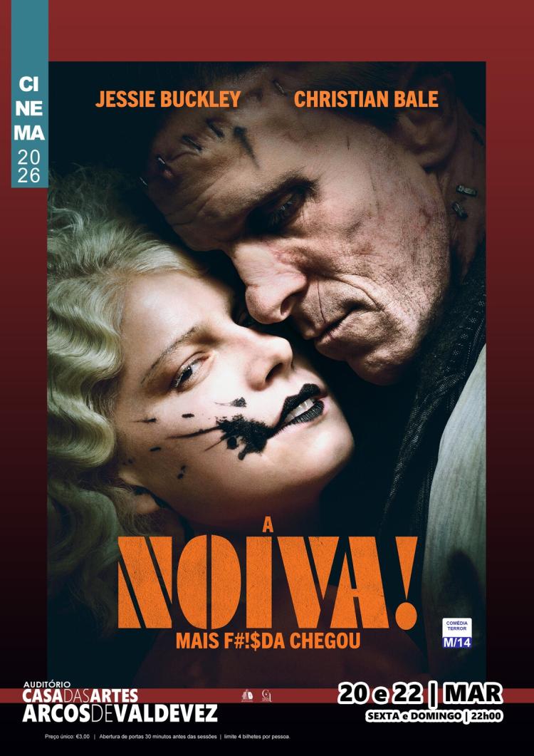 Exibição do filme 'A Noiva!'