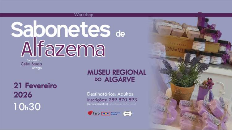 Workshop de Sabonetes de Alfazema  