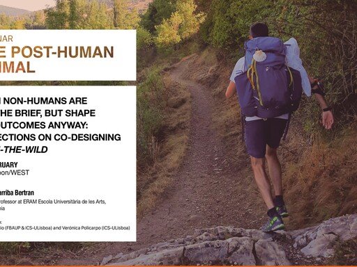 When non-humans are not the brief, but shape the outcomes anyway: reflections on co-designing from-the-wild