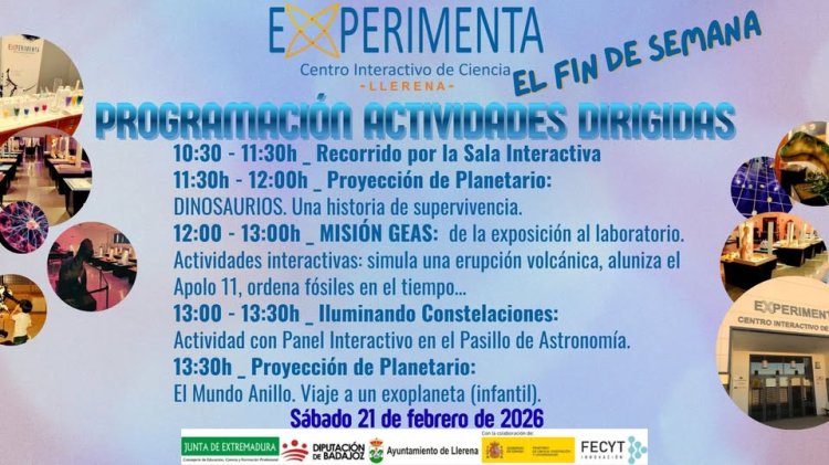 EXPERIMENTA el fin de semana