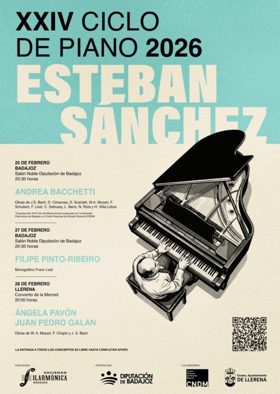 XXIV Ciclo de Piano Esteban Sánchez 2026
