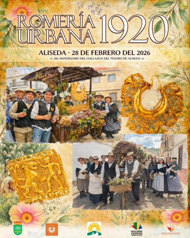 EL TESORO DE ALISEDA | Romería Urbana 1920 en Aliseda