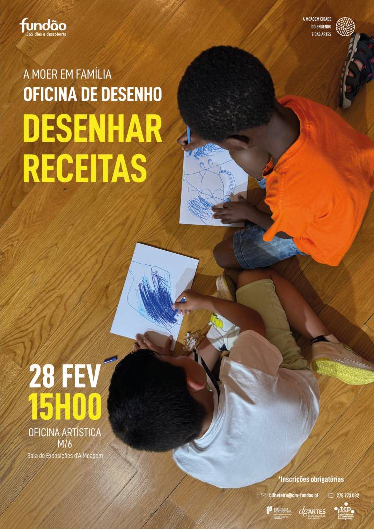 Oficina de Desenho “Desenhar Receitas”