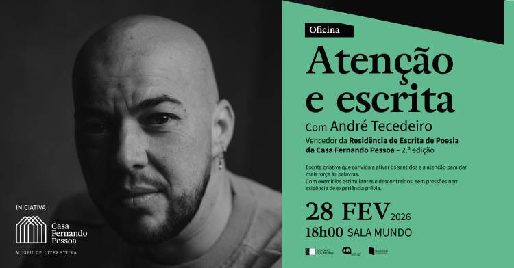 OFICINA 'Atenção e Escrita' com André Tecedeiro