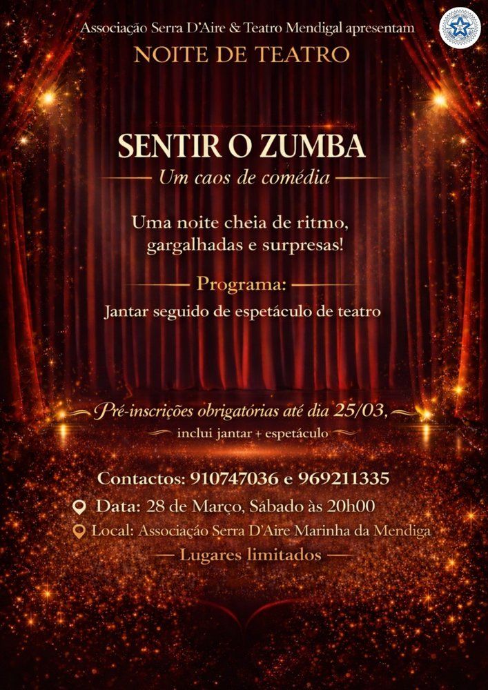 Noite de Teatro  'Sentir o Zumba - Um Caos de Comédia'