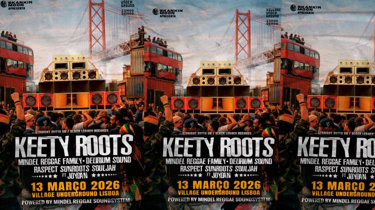 Skankin'Moon apresenta Keety Roots (UK) + Convidados | Powered by Mindel Reggae Soundsystem
