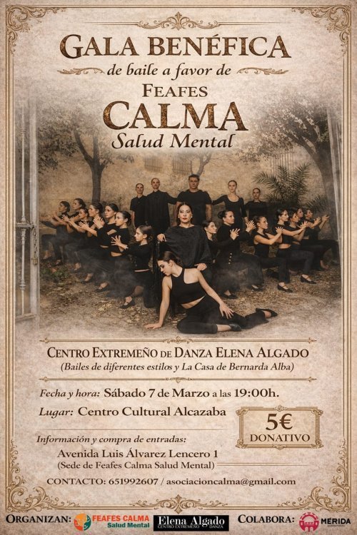 Gala Benéfica de Baile a favor de Feafes Calma