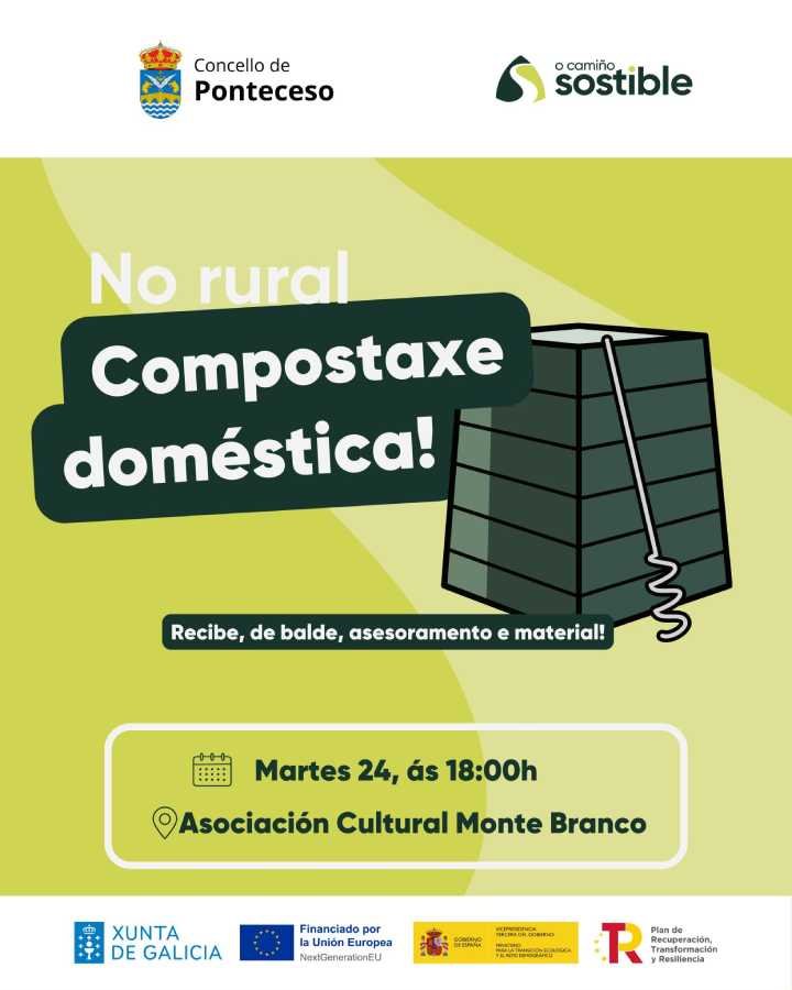 Campaña de compostaxe doméstica 2026 en Ponteceso