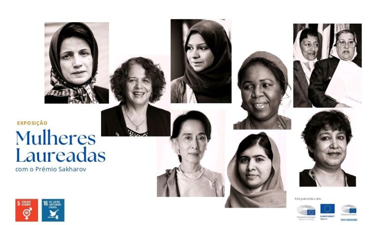 Exposição Mulheres Laureadas Sakharov