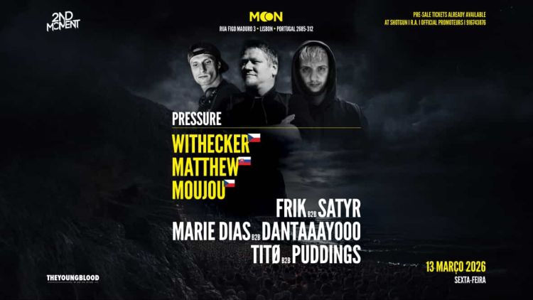 Withecker & Matthew & Moujou & Frik & Satyr & Special Guest's-MoonC lub - Lisboa