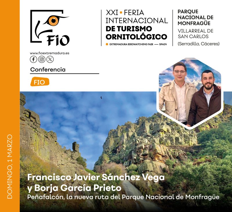 Conferencia sobre la nueva ruta de Peñafalcón en la FIO
