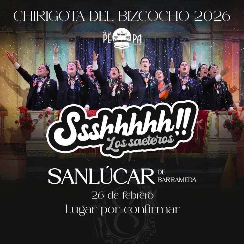 Chirigota del Bizcocho Ssshhh!!! en Sanlúcar de Barrameda