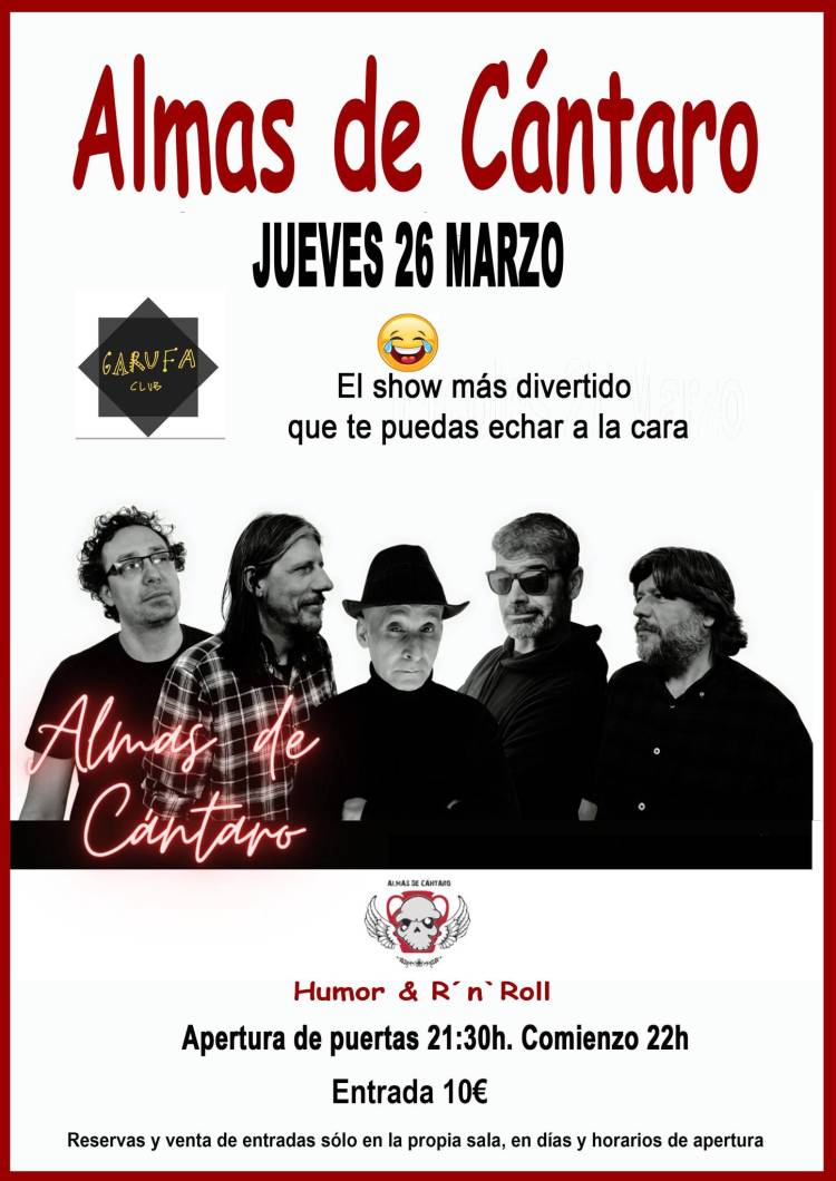 ALMAS DE CÁNTARO (Show de Humor & Rock)