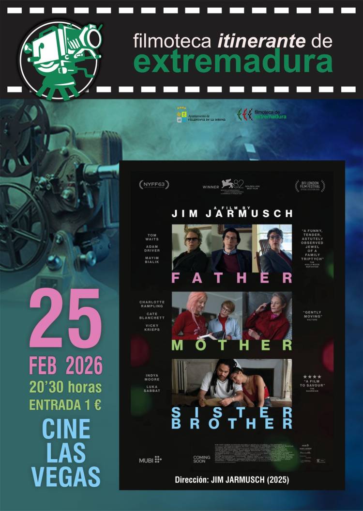 Filmoteca de Extremadura. 'Father Mother Sister Brother' Una pelicula de Jim Jarmusch