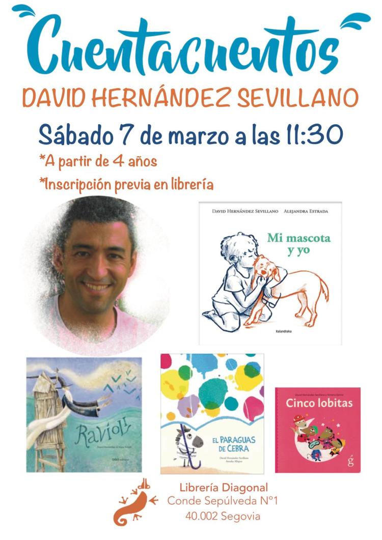 CUENTA CUENTOS MARZO 2026 DAVID HERNÁNDEZ SEVILLANO