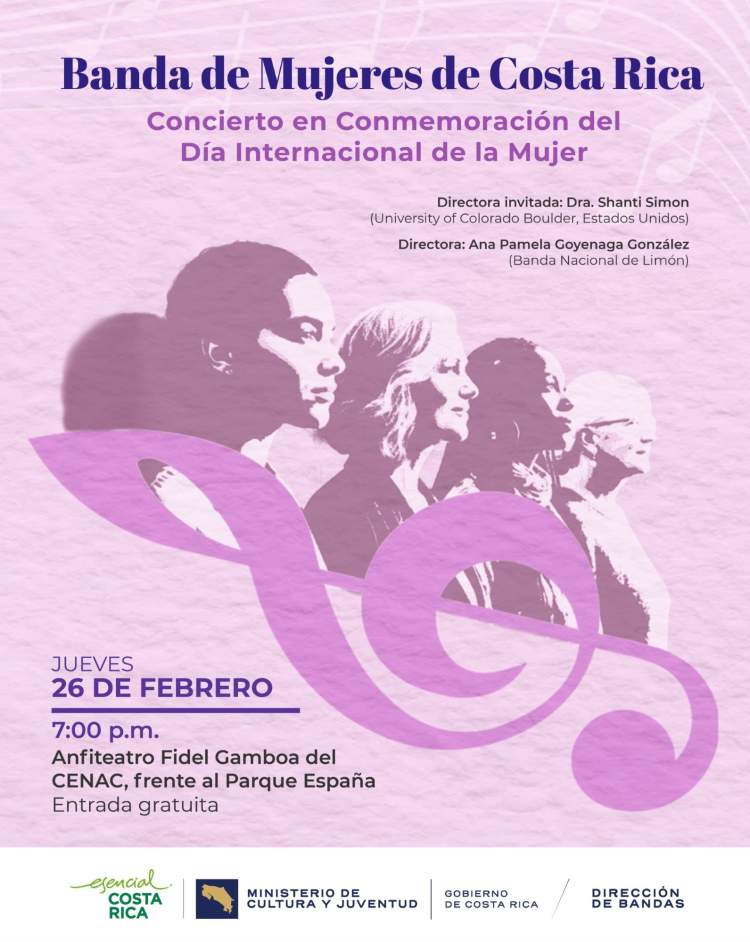 Concierto de Gala Banda de Mujeres de Costa Rica