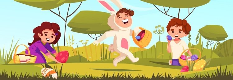 'Caça aos Ovos' [atividade infantil]