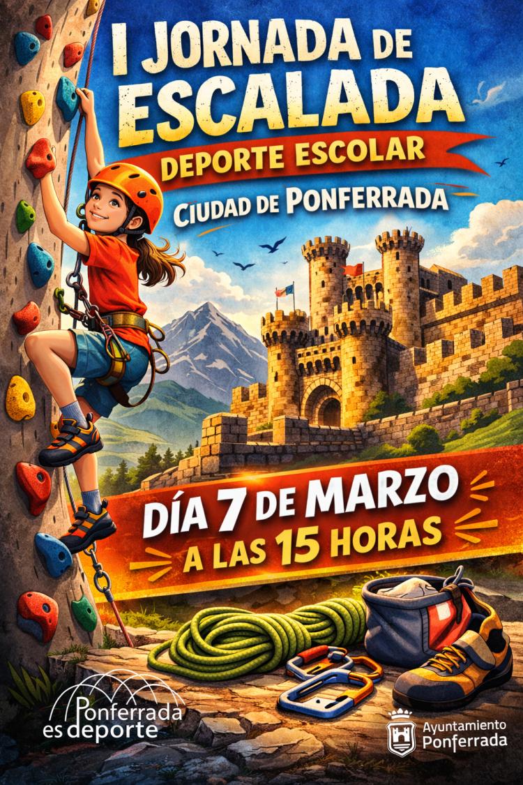I JORNADA DE ESCALADA DEPORTE ESCOLAR CIUDAD DE PONFERRADA