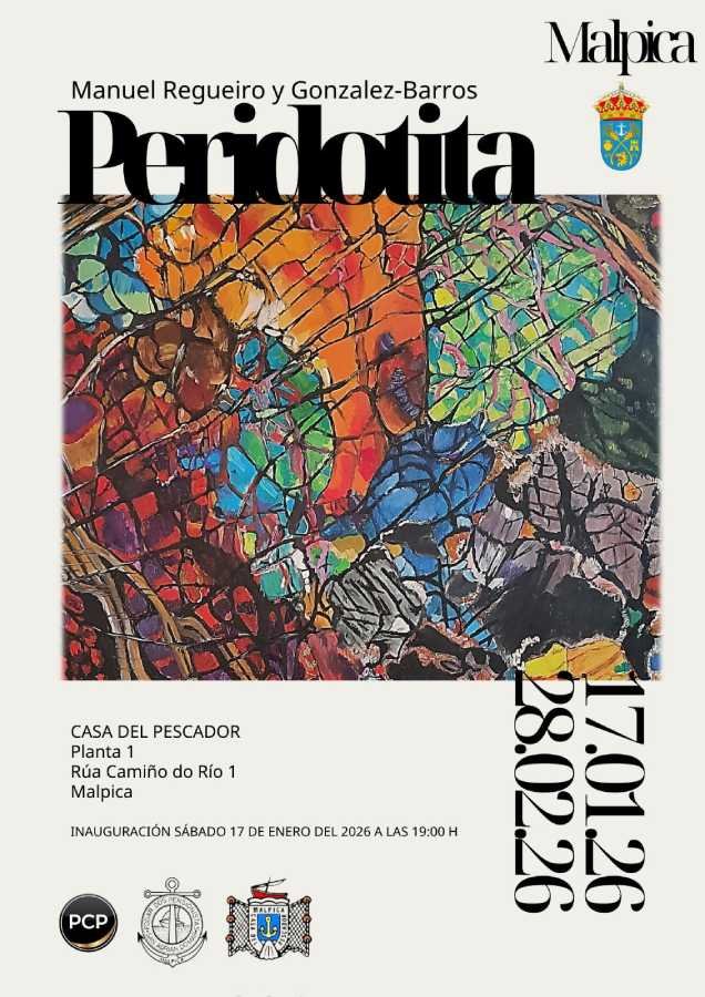 Exposición “Peridotita” de Manuel Regueiro e González-Barros en Malpica