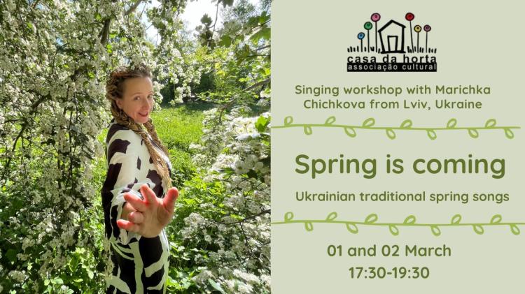 Ukranian spring song singing workshop with Marichka Chichkova