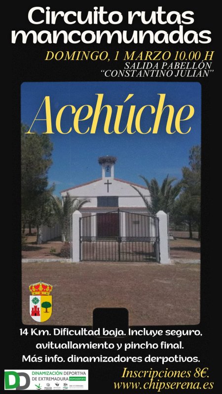 Circuito Rutas Mancomunadas en Acehúche