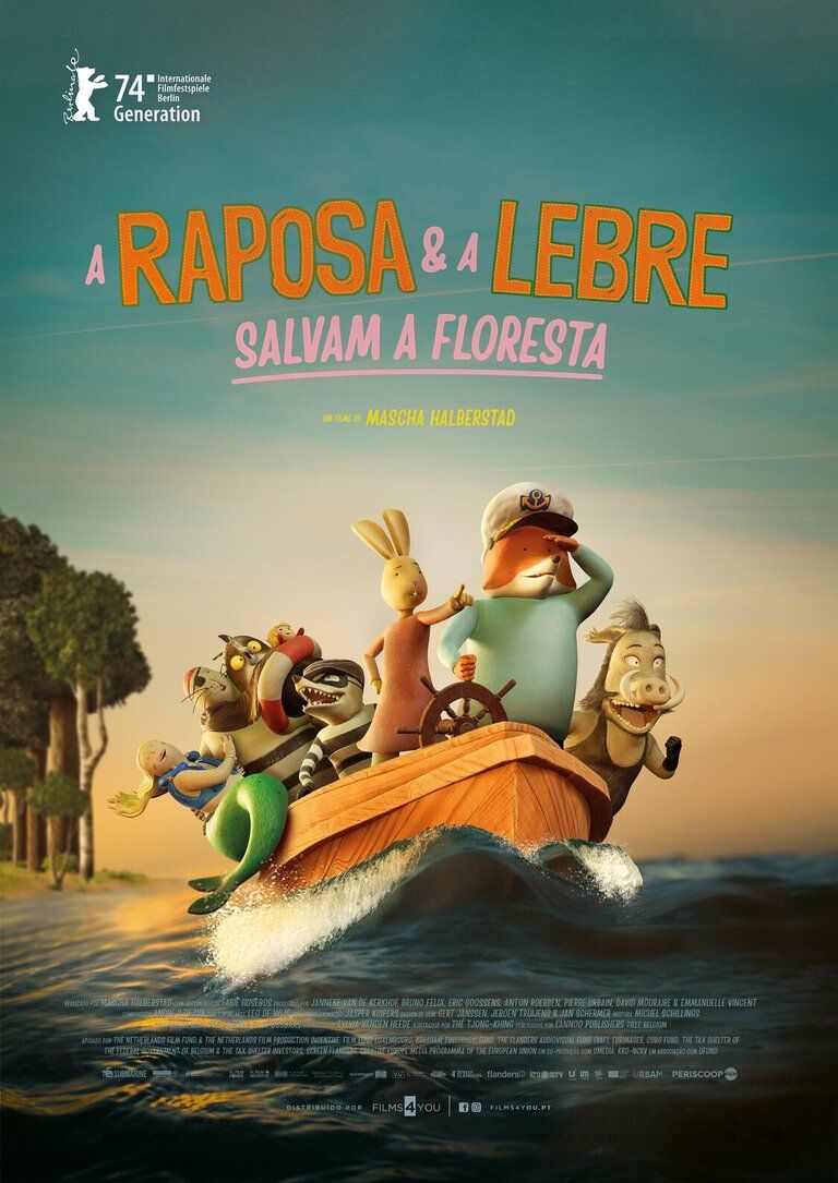 Cinema |'A Raposa e a Lebre Salvam a Floresta', de Mascha Halberstad