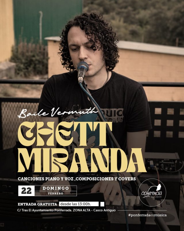 Baile Vermuth con Chett Miranda