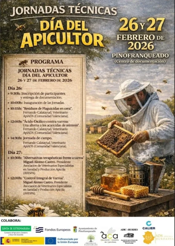 Jornadas Técnicas del Día del Apicultor 2026