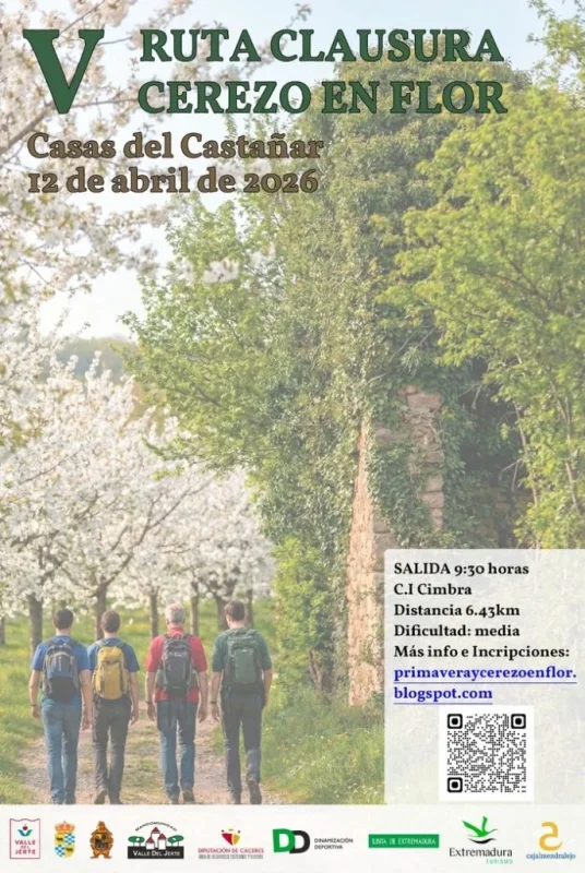 V Ruta Clausura Cerezo en Flor 2026